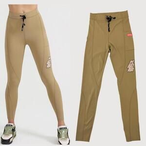P.E Nation Regain Leggings Olive High Rise - XS
